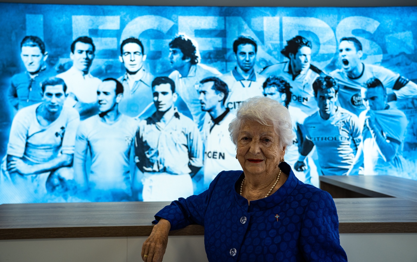 Celta Vigo, fanul numărul 1, bunicuța Alicia: ”Am 83 de ani de când sunt alături de echipă”