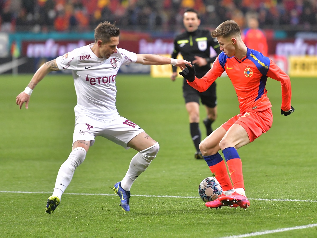 Programul complet al playoff-ului Ligii 1 și cum arată clasamentul. FCSB, debut infernal împotriva lui Hagi! CFR Cluj, meci acasă cu Voluntari. Când se joacă derby-ul de titlu + Verdict dur pentru echipa lui Becali