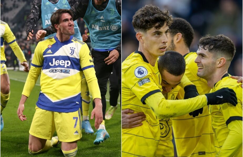 Juventus – Villarreal 0-3. Şoc la Torino! Bianconerii, umiliţi în 14 minute. Christian Pulisic şi Azpilicueta au marcat în Lille – Chelsea 1-2. Echipele calificate în sferturile de finală ale Champions League