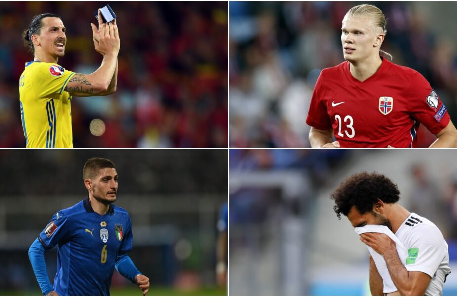 Cupa Mondială | Ei sunt cei mai buni jucători care au ratat calificarea la turneul final! Cum arată primul „11” ideal al marilor absenţi din Qatar