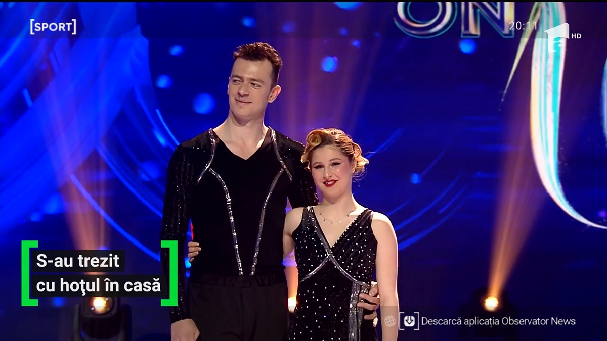 Jean Gavril şi Ana Maria, la "Dancing on Ice – Vis în Doi"