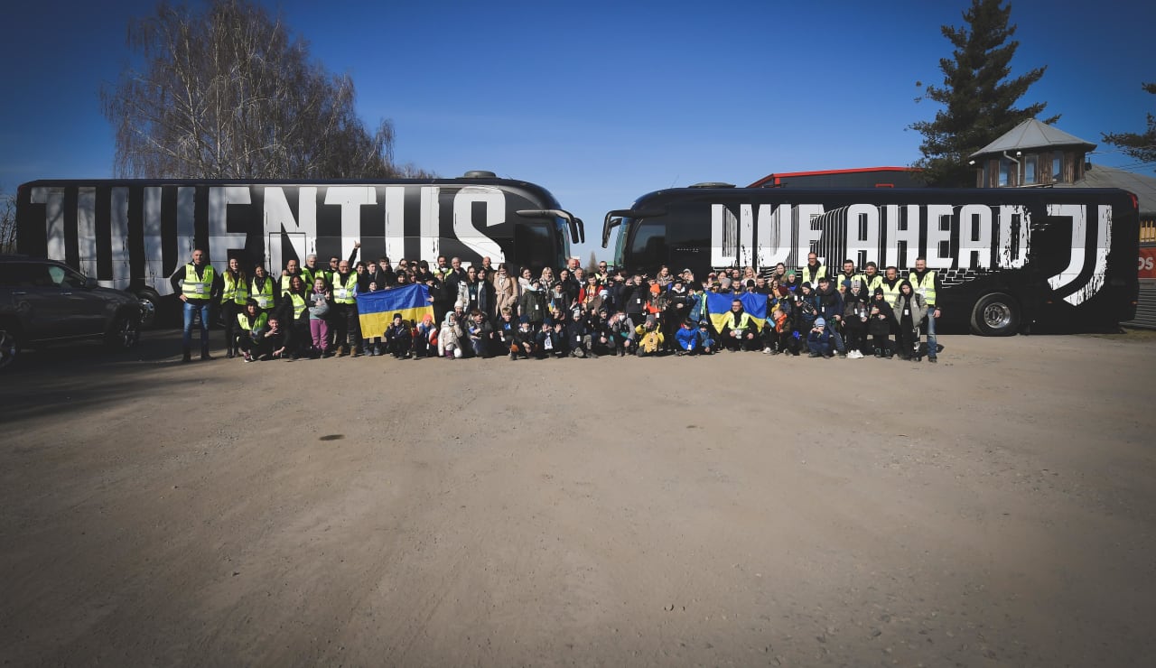 Juventus, gest incredibil pentru salvarea refugiaților de război din Ucraina