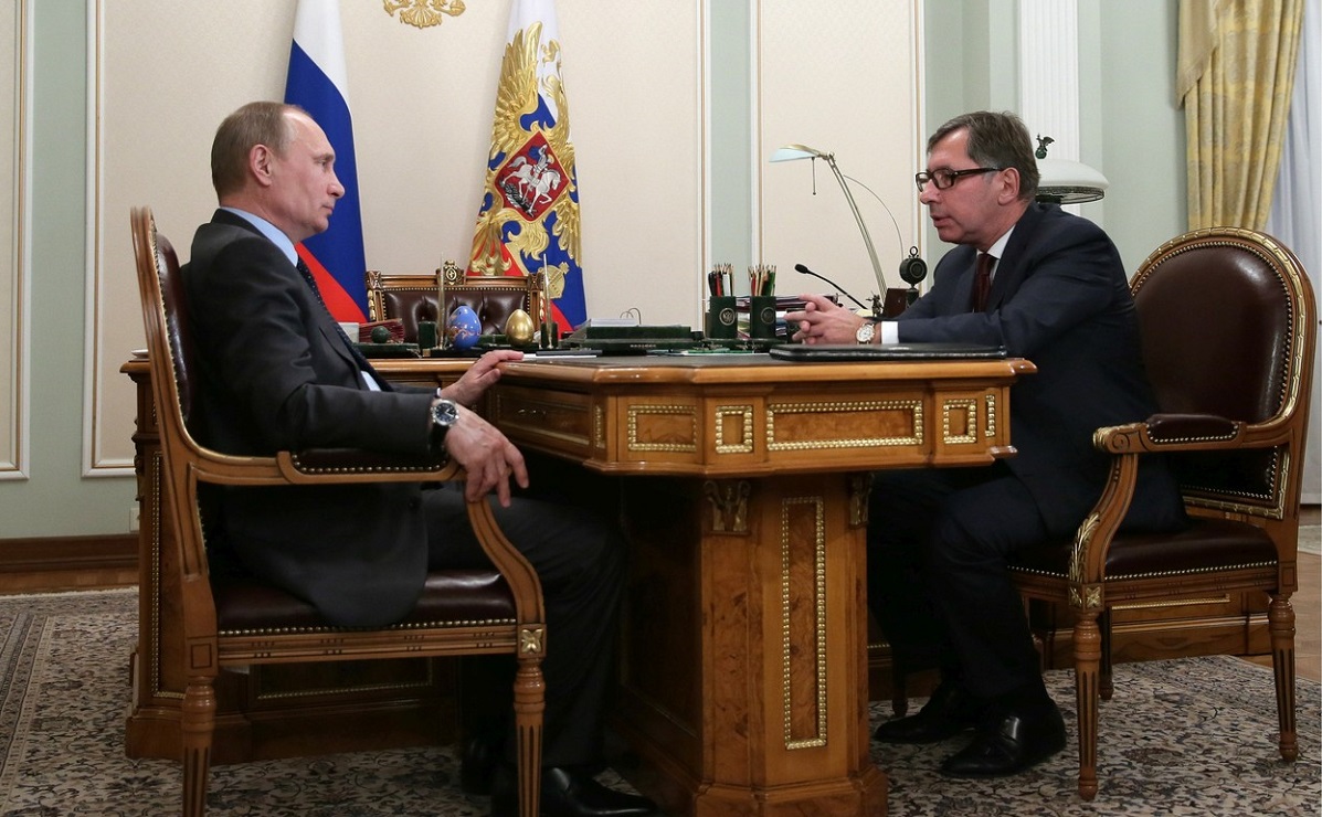 Petr Aven şi Vladimir Putin
