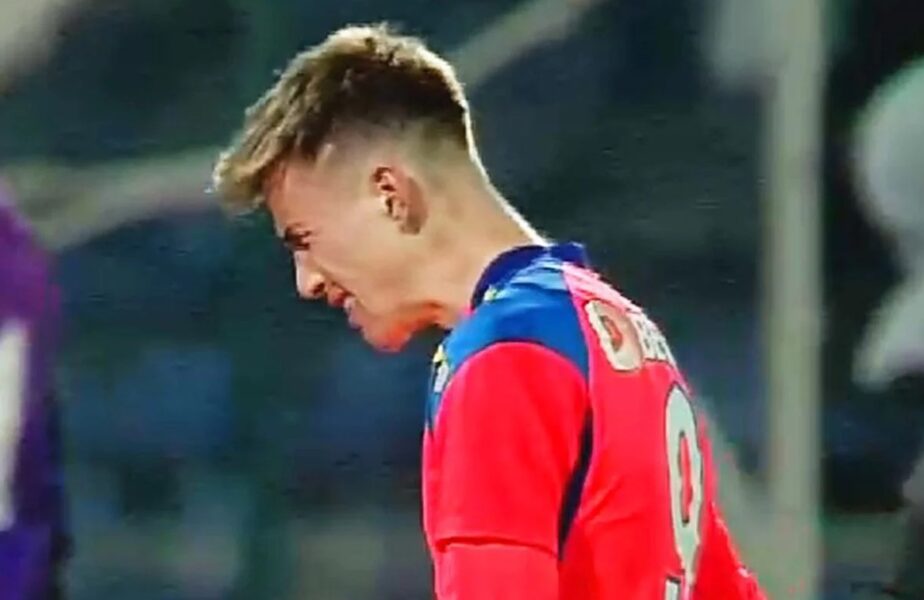 Octavian Popescu a izbucnit în lacrimi după FC Argeș – FCSB 1-0! Preferatul lui Gigi Becali, cel mai afectat jucător din tabăra roș-albaștrilor
