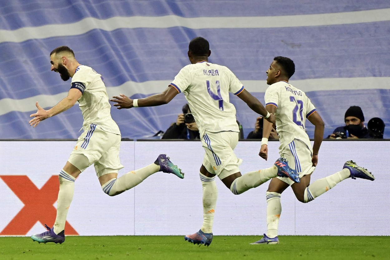 Real Madrid – PSG 3-1 | Incredibil! Karim Benzema, hat-trick de pe altă planetă într-un interval de numai 17 minute! Recordurile fabuloase bifate de starul francez