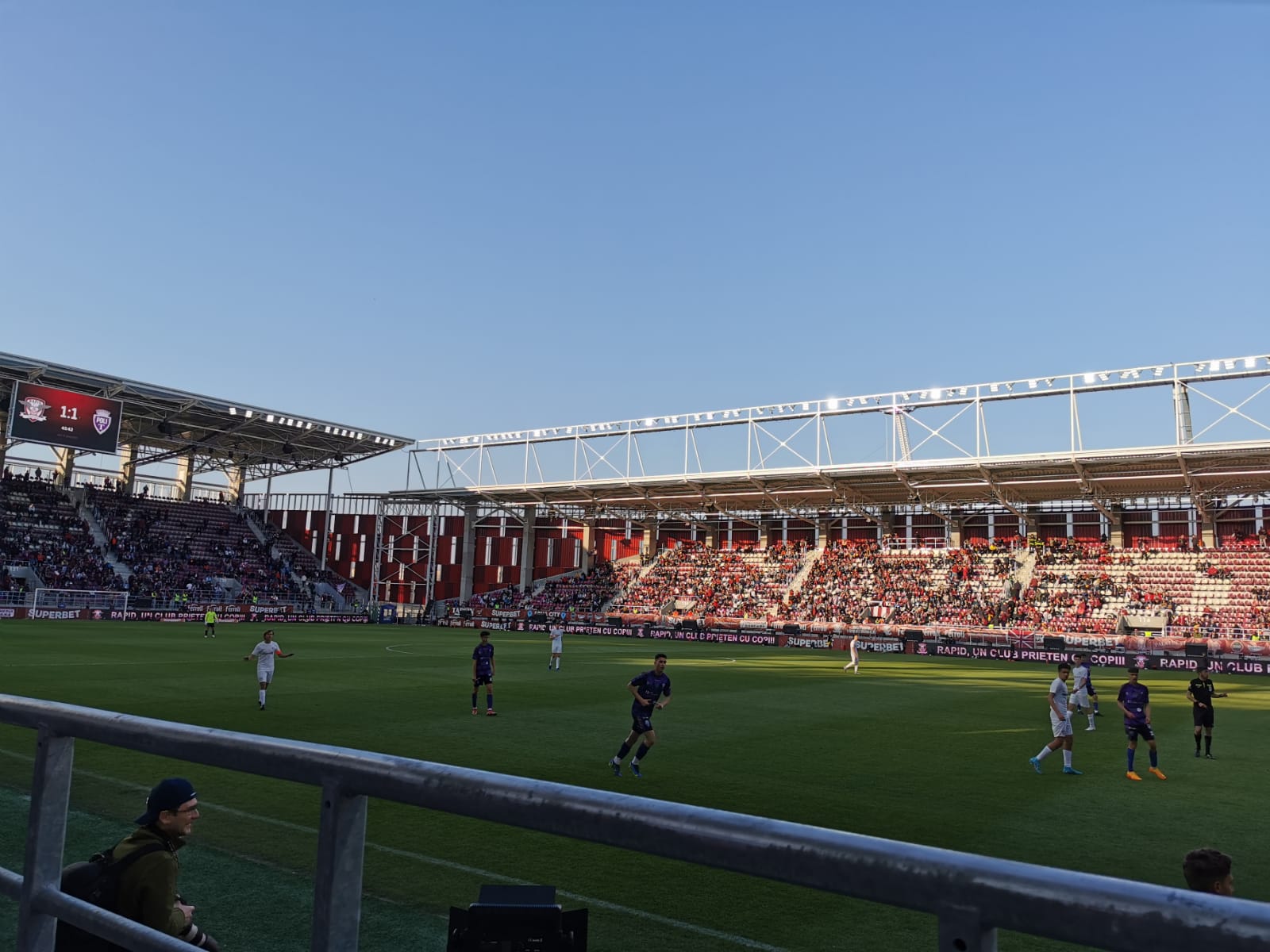 Rapid își inaugurează noul stadion din Giulești