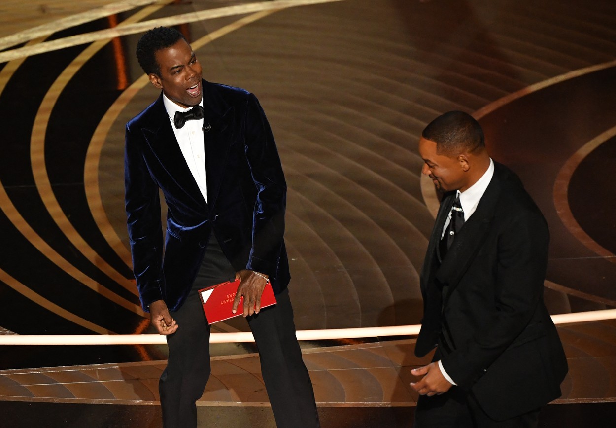 Will Smith l-a lovit pe Chris Rock la Gala Premiilor Oscar