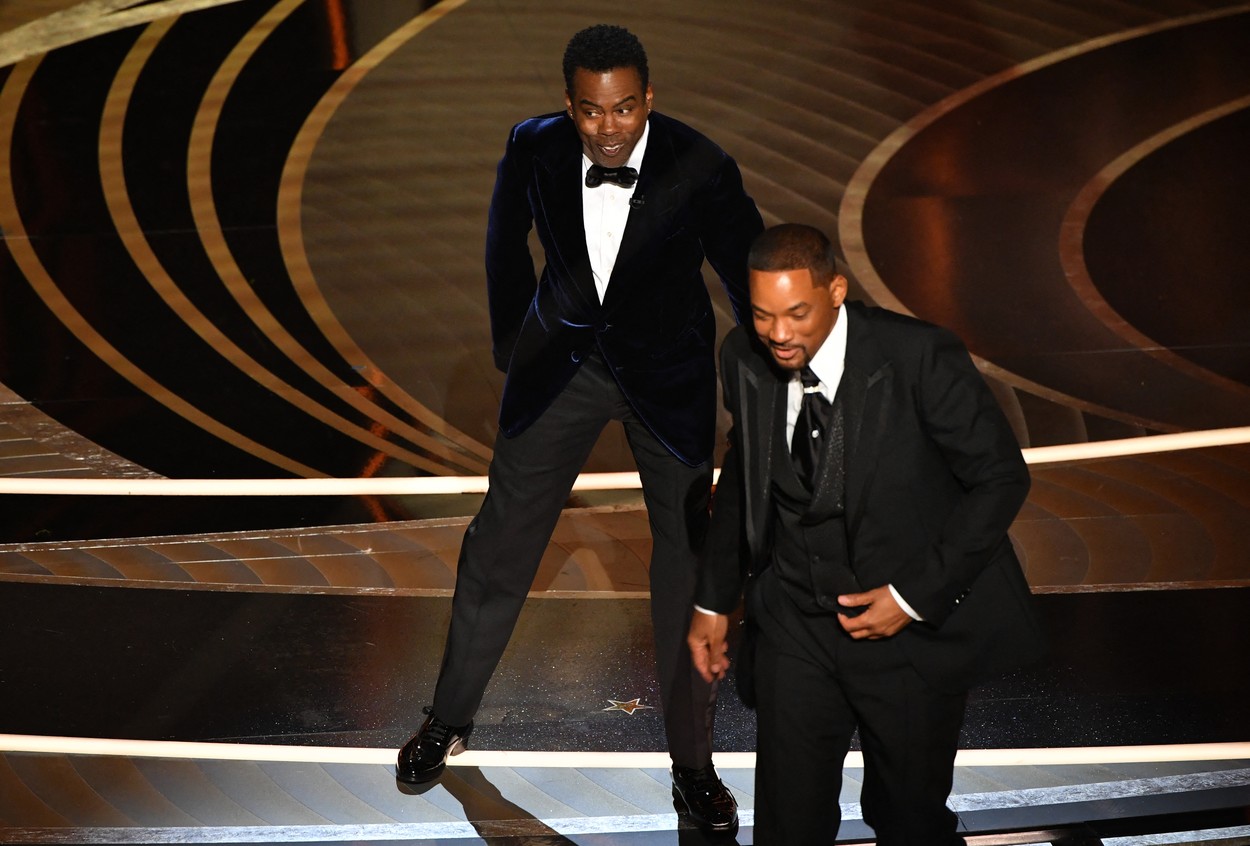 Will Smith l-a lovit pe Chris Rock la Gala Premiilor Oscar
