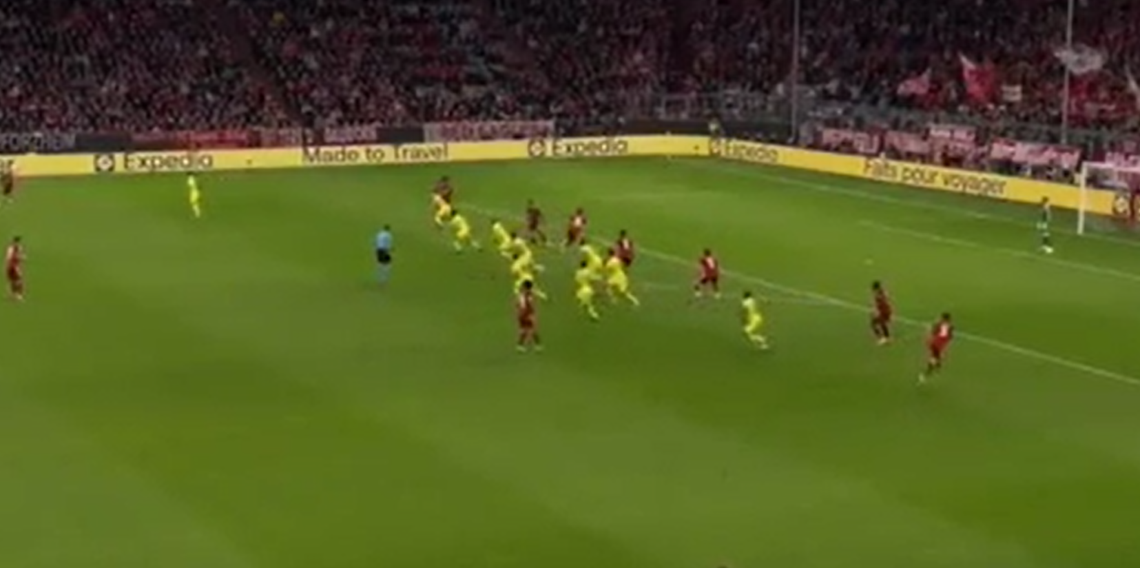 Bayern Munchen – Villarreal 1-1 | Lewandowski&Co, complet „anihilați de defensiva lui Unai Emery! Faza uluitoare în care 7 jucători rămân în offside