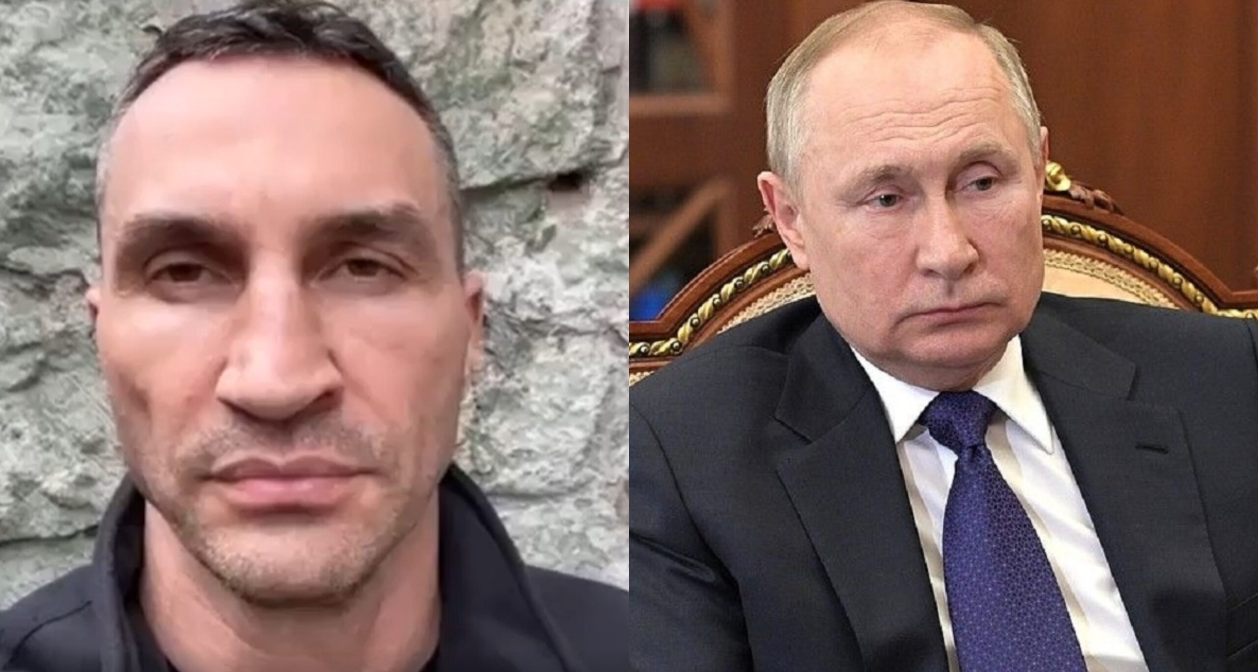 Vladimir Klitschko şi Vladimir Putin