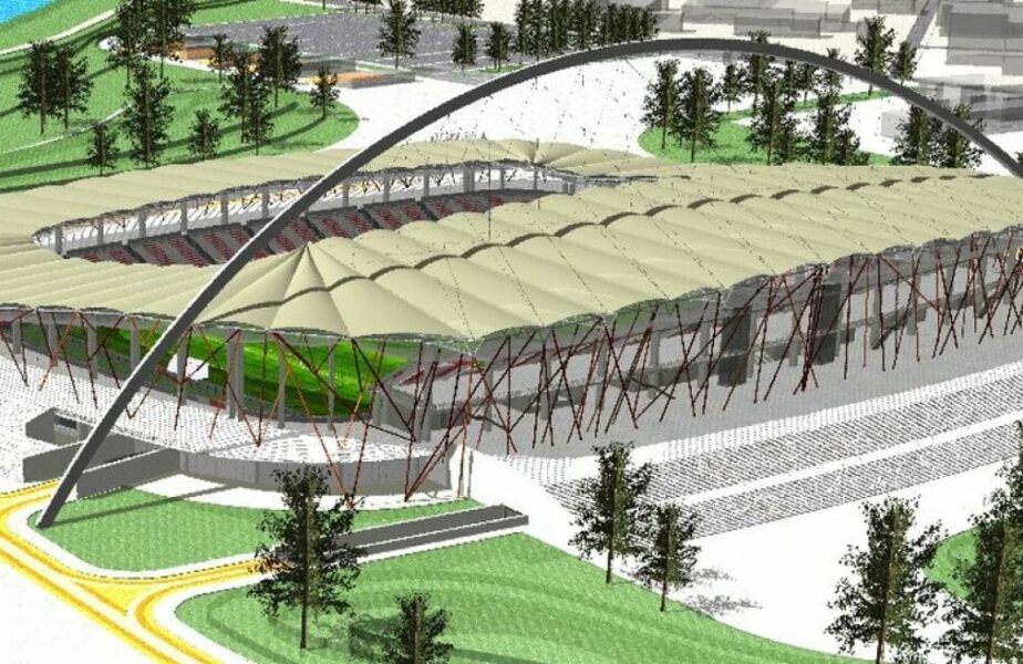 Un nou stadion de lux va fi construit în România! Arena ultramodernă va costa peste 60 de milioane de euro. Proiectul a fost aprobat astăzi