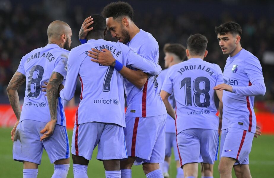 Levante – Barcelona 2-3 | Elevii lui Xavi, „remontada” de senzație! + Olimpiu Moruţan şi Alex Cicâldău, eşec în Fenerbahce – Galatasaray 2-0