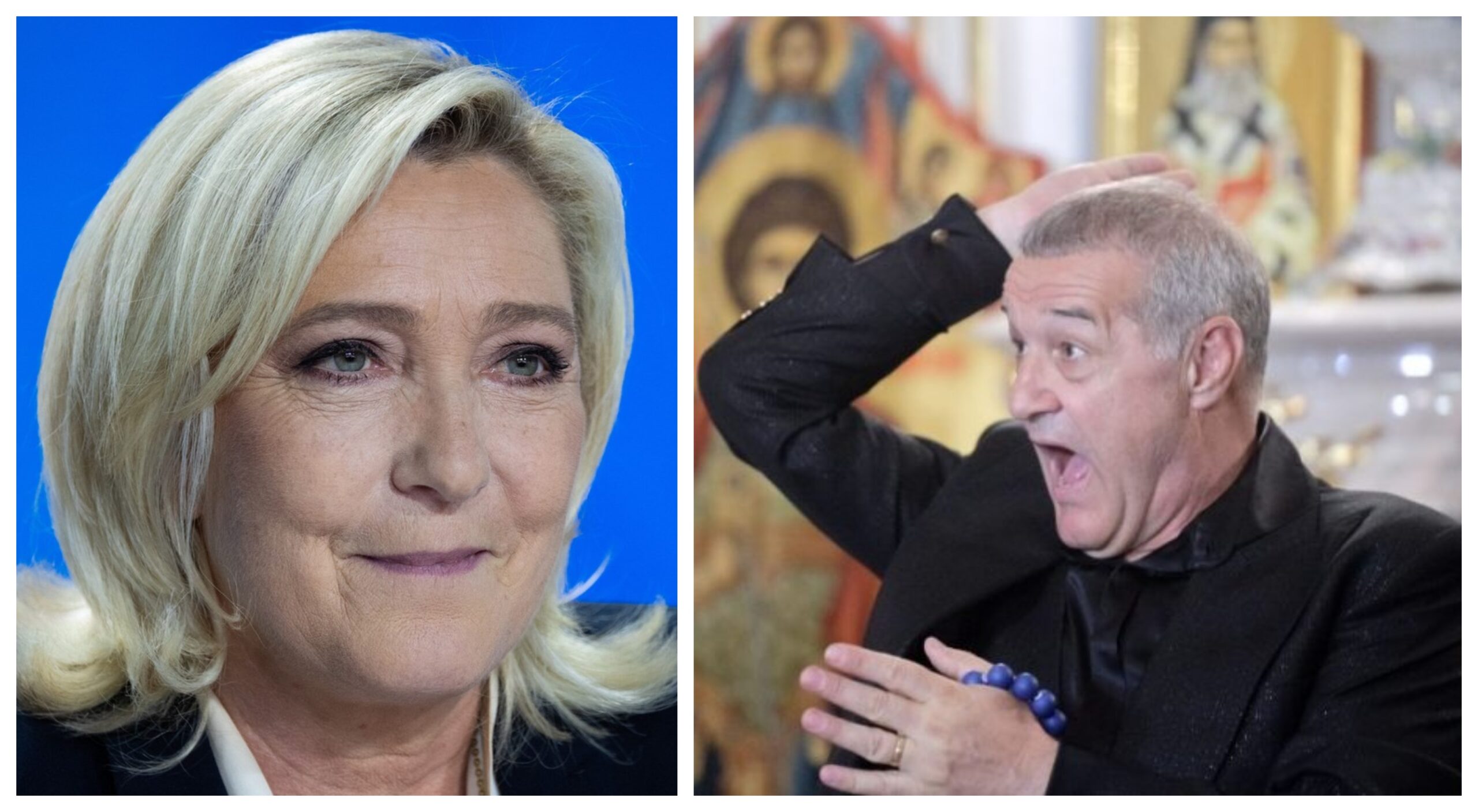 Ce a putut să spună Gigi Becali despre Marine Le Pen, cea care a pierdut alegerile din Franţa în faţa lui Emmanuel Macron