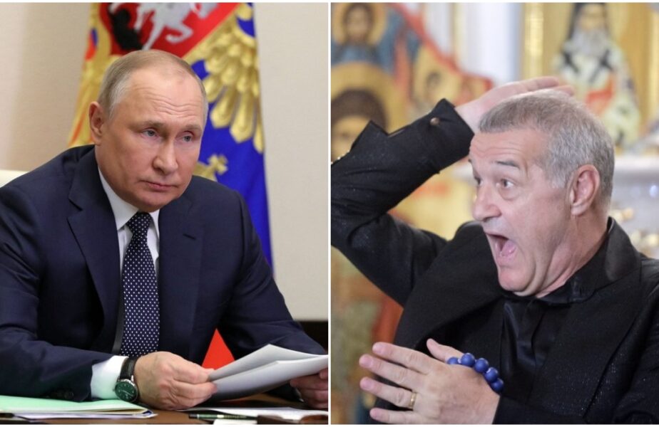 „Am un buncăr placat cu plumb!” Vladimir Putin a băgat frica în Gigi Becali: „Eu o iau la fugă, dacă m-aş întâlni cu el!” Ce spune despre războiul din Ucraina