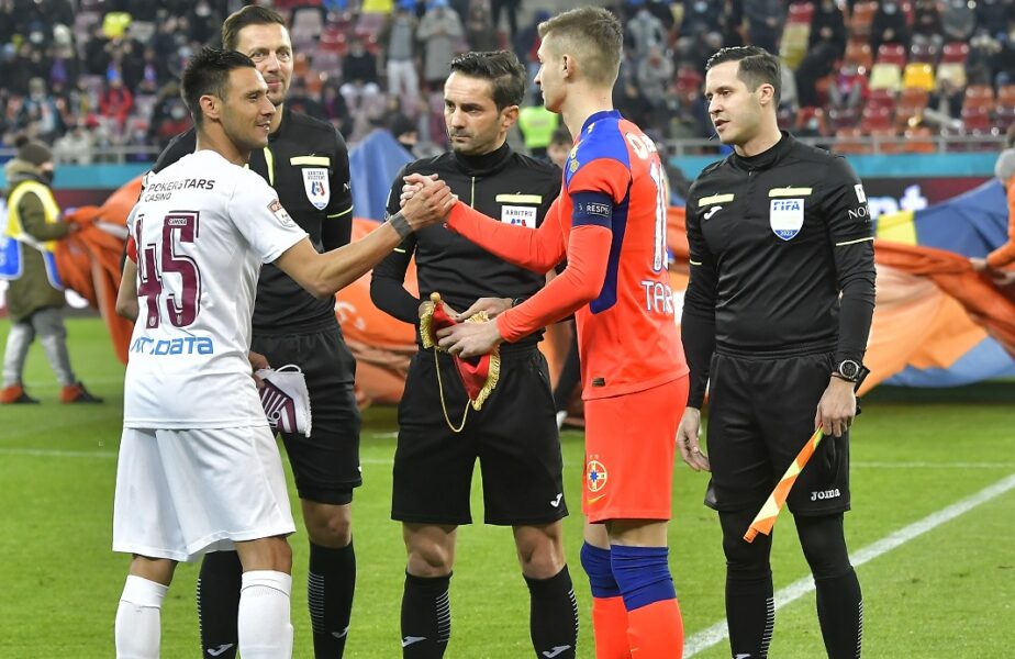 CFR Cluj – FCSB | ”Mbappe” Coman și ”Pogba” Edjouma, lăsați pe banca de rezerve de Toni Petrea + Dan Petrescu mizează pe o formulă ofensivă! Bălgrădean, titularizat în locul lui Hindrich