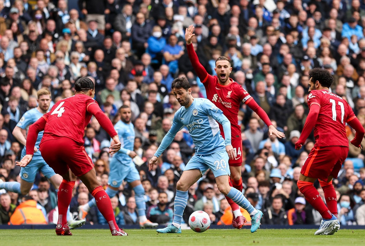 Manchester City – Liverpool 2-2 | Titlul din Premier League se joacă până în ultima etapă! Remiză nebună în duelul stelar dintre Pep Guardiola și Jurgen Klopp