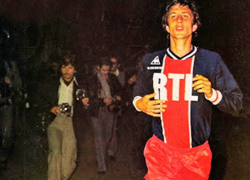 Ce-a căutat Johan Cruyff, în vara lui 75, în tricoul lui PSG?