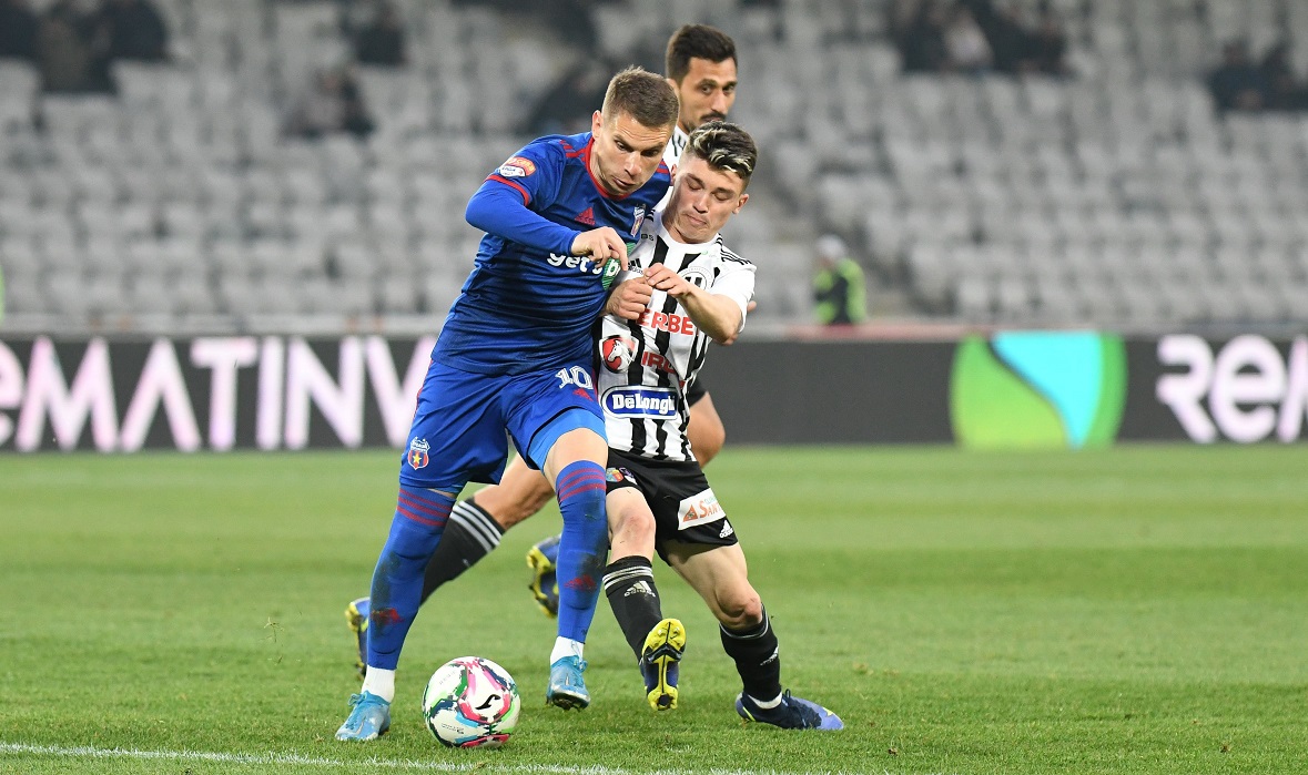 U Cluj – CSA Steaua 1-0. Clujenii merg în Haită către promovare! „Militarii rămân pe loc de baraj. Cum arată clasamentul în Liga 2