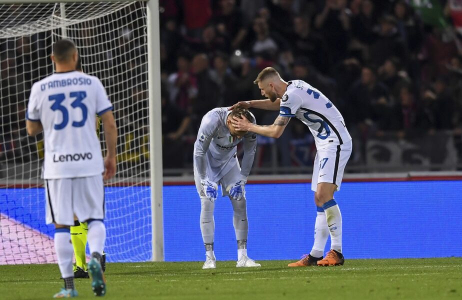 Ionuţ Radu a comis o gafă uriaşă, dar marele Walter Zenga îl apără: „Dacă Inter va pierde titlul, nu este vina lui”