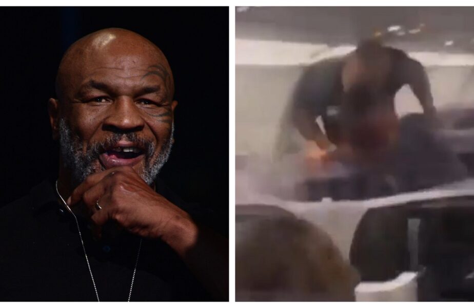 Mike Tyson a „rupt” cu bătaia un pasager dintr-un avion. L-a luat la pumni şi l-a umplut de sânge pentru că „nu se oprea din vorbit”