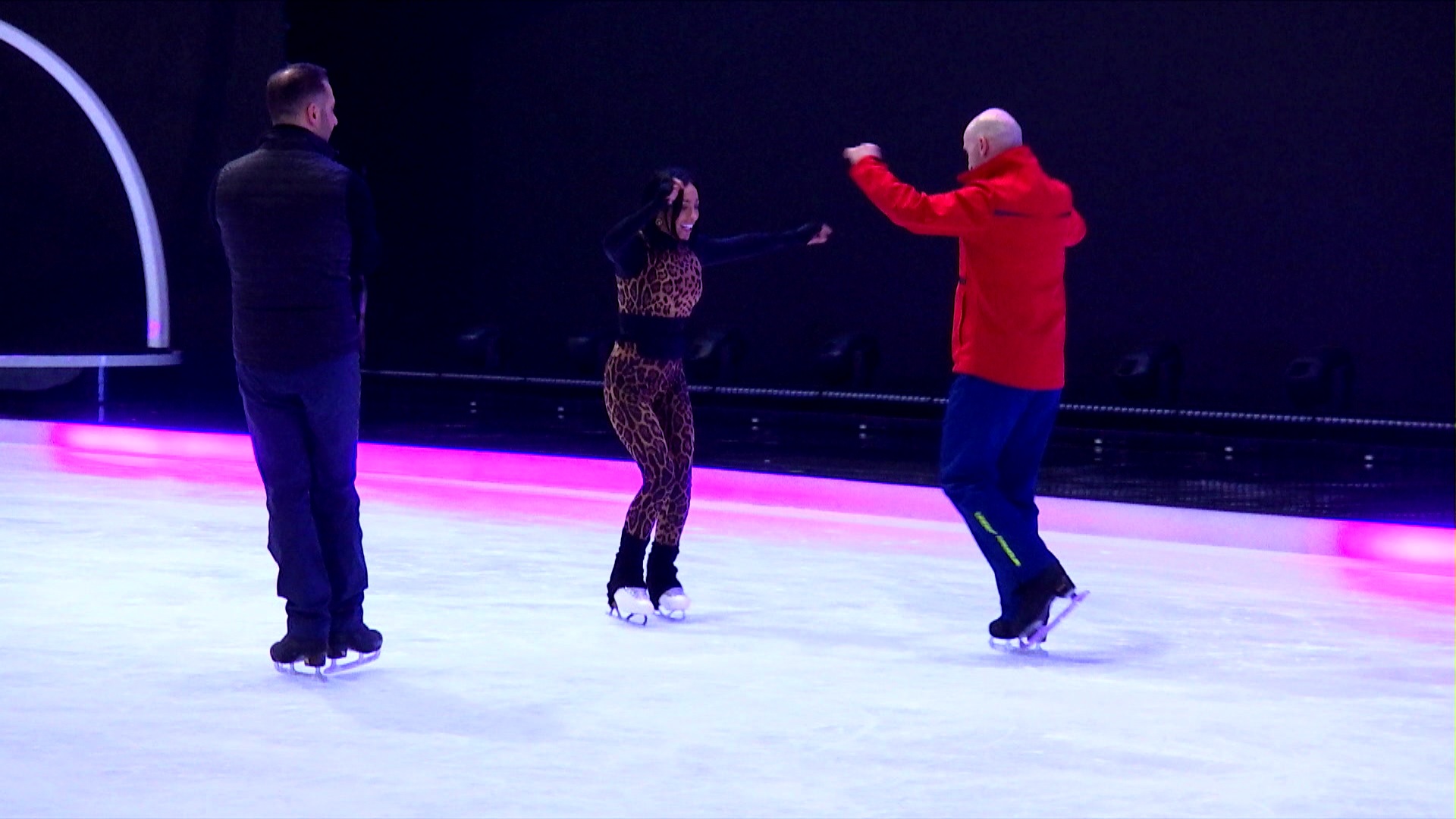 Ruby și Zsolt, la Dancing on Ice