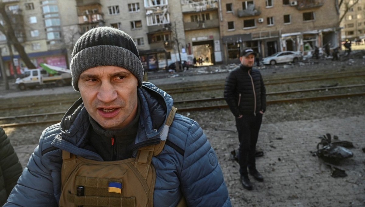 Vitali Klitshcko. pe frontul din Ucraina