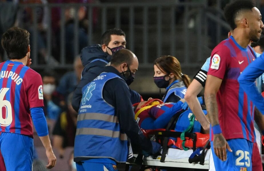 Barcelona – Celta Vigo 3-1. Ronald Araujo și Gavi s-au ciocnit cap în cap. Scene horror pe Camp Nou. Catalanii, la un pas să-și asigure locul al doilea din La Liga