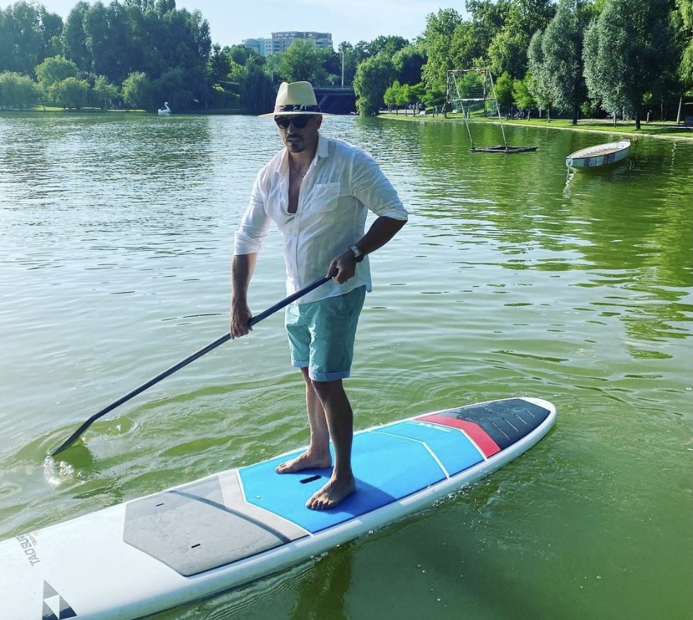 Petre Condrat e multiplul campion mondial la canoe / Arhivă personală