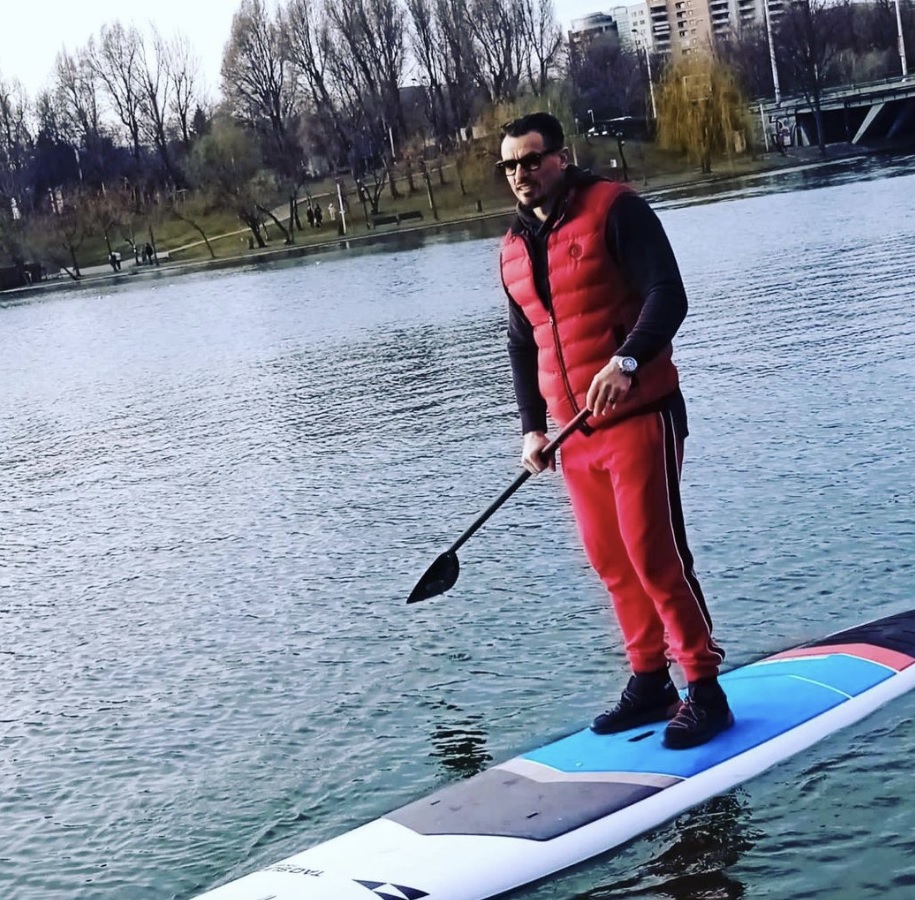 Petre Condrat e multiplul campion mondial la canoe / Arhivă personală