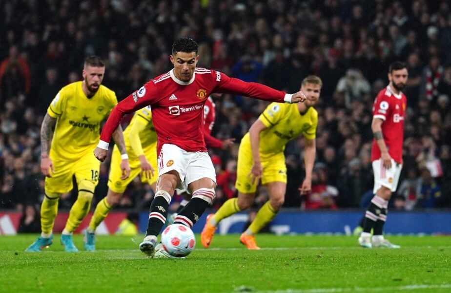 Cristiano Ronaldo a marcat în Manchester United - Brentford 3-0