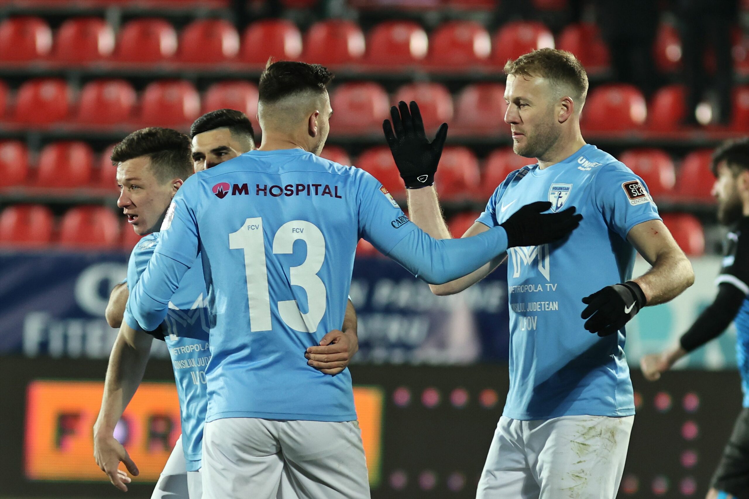 FC Argeș – FC Voluntari 0-1. Ilfovenii au încheiat play-off-ul cu o victorie. Vadim Rață a marcat cel mai rapid gol al sezonului