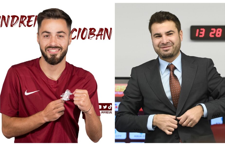 Andrei Ciobanu a semnat cu Rapid. Al doilea transfer al giuleştenilor în „era” Dan Şucu! Ce le-a transmis fanilor mijlocaşul adus de la Farul lui Hagi