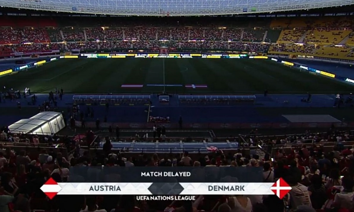 Stadionul din Viena care trebuie să găzduiască meciul Austria - Danemarca