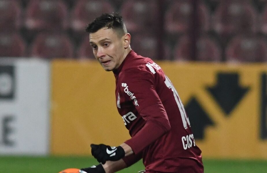 Rapid l-a transferat pe Valentin Costache, de la CFR Cluj