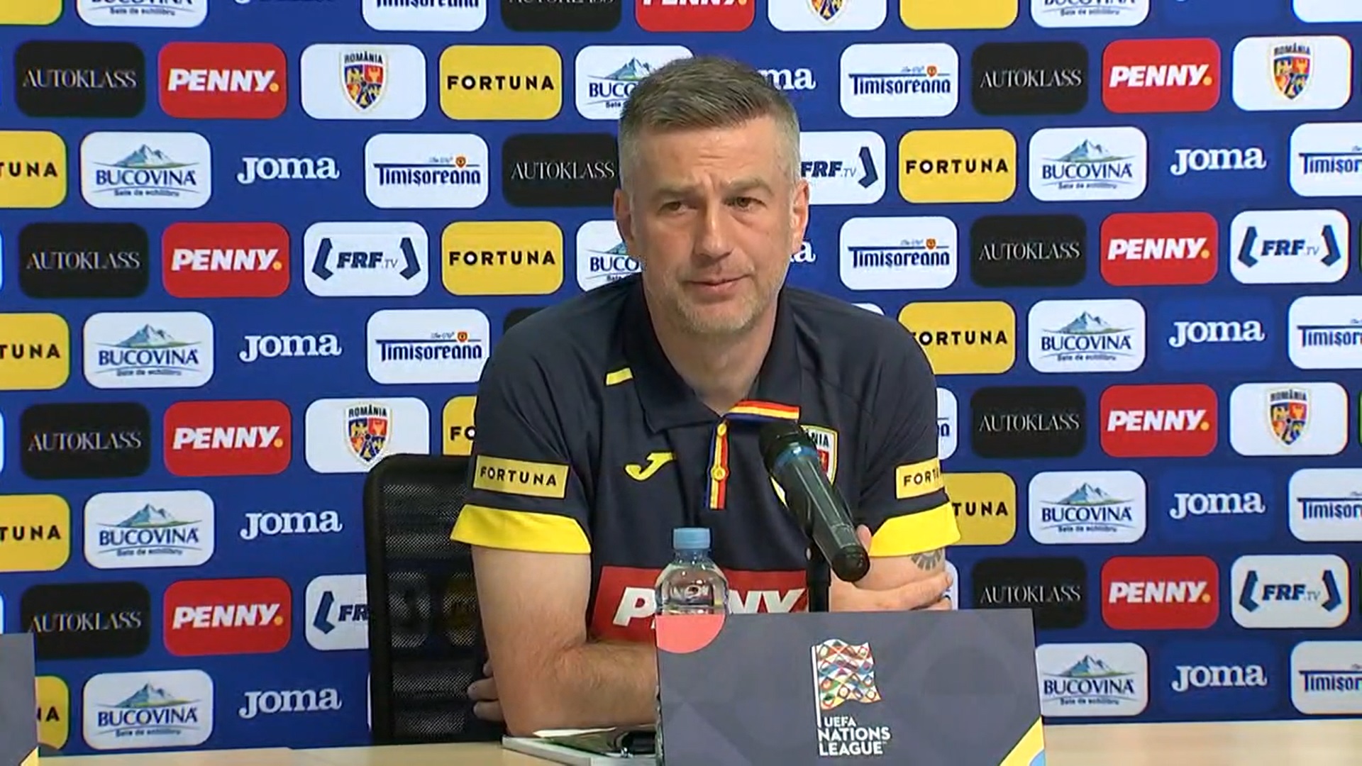Edi Iordănescu face scut în jurul „tricolorilor: „Sunt jucători de top! Bosnia – România, marți, de la 21:45, în direct pe Antena 1. Hai, România! În fiecare zi
