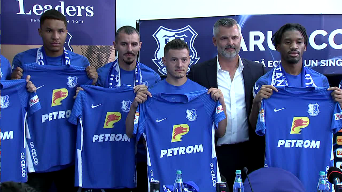 Farul și-a prezentat noile transferuri, în frunte cu Gabi Torje