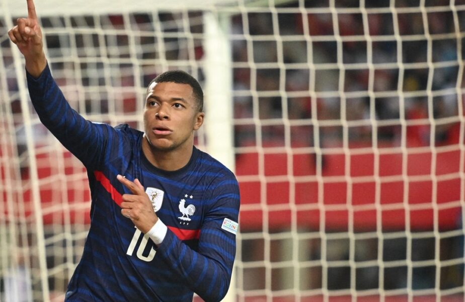 Kylian Mbappe, gol fabulos în Austria – Franța 1-1. Cifrele impresionante ale starului de la PSG
