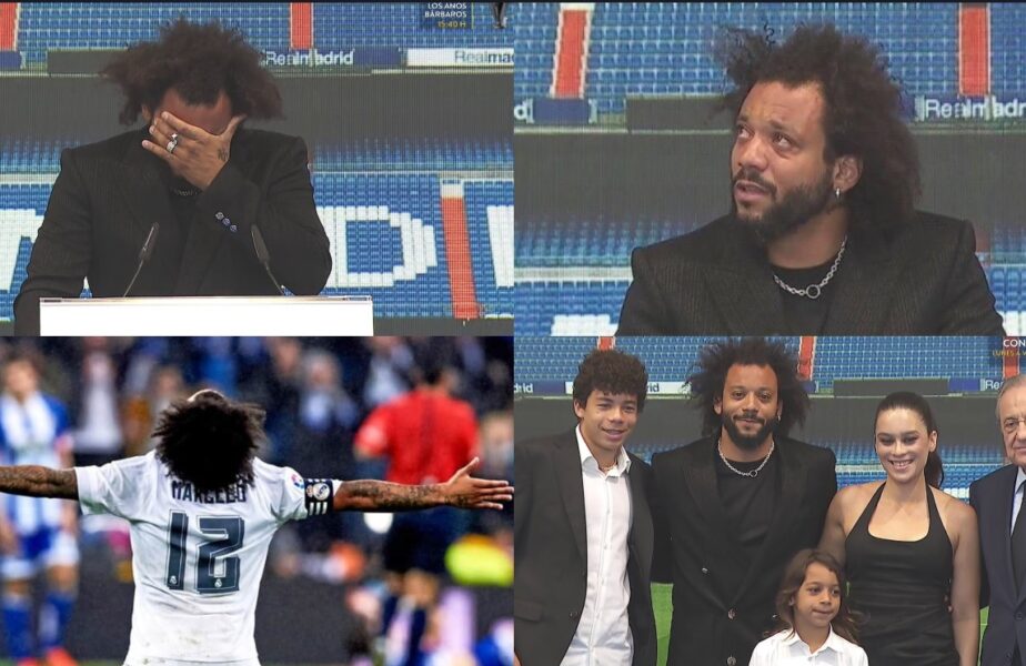 Marcelo, despărţire în lacrimi de Real Madrid! „Eu am venit copil și plec bărbat”. Perez: „Eşti o legendă a clubului”