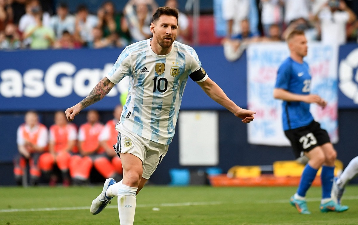 lui Lionel Messi după ce a marcat goluri într-un singur meci şi a scris istorie la naţionala Argentinei Sport