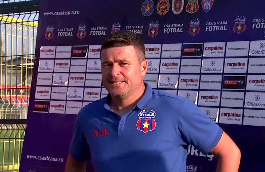Reacţia lui Daniel Opriţa, după CSA Steaua – Oţelul Galaţi 1-0: „Cea mai grea victorie, îmi pare rău pentru Dorinel! Mi-a fost coleg şi antrenor