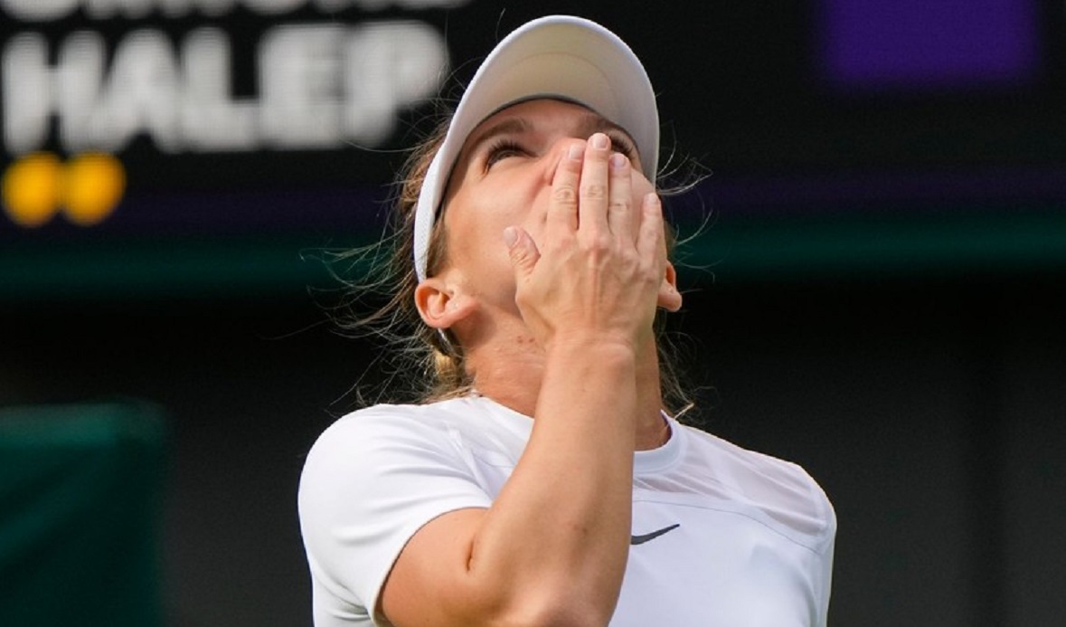 Simona Halep, revenire incredibilă în primul set cu Kirsten Flipkens, la Wimbledon 2022