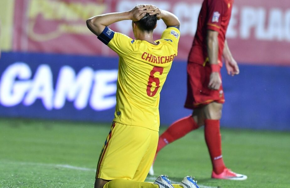 Muntenegru – România | Gafe incredibile ale lui Vlad Chiricheș. Căpitanul naționalei a făcut cadou două goluri