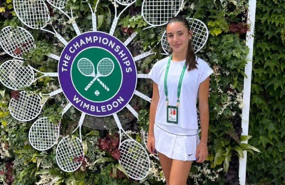 Alexia Tatu a câştigat finala 100% românească de la Wimbledon U14! A învins-o în două seturi pe Andreea Soare