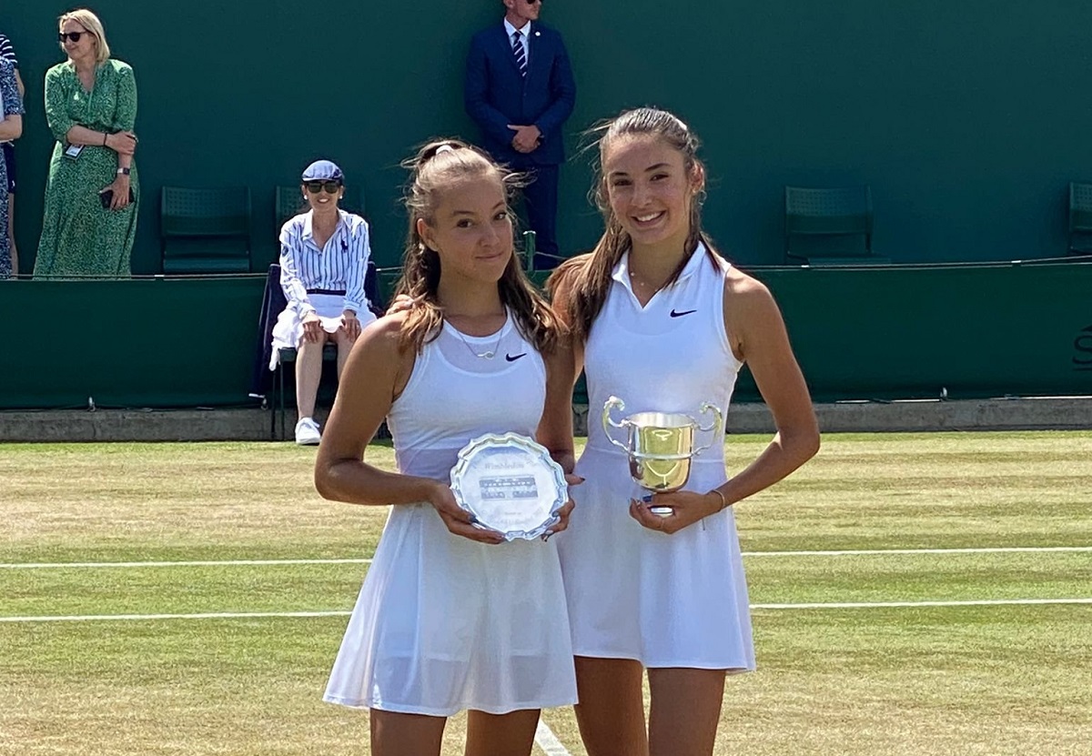 Alexia Tatu şi Andreea Soare, la Wimbledon U14