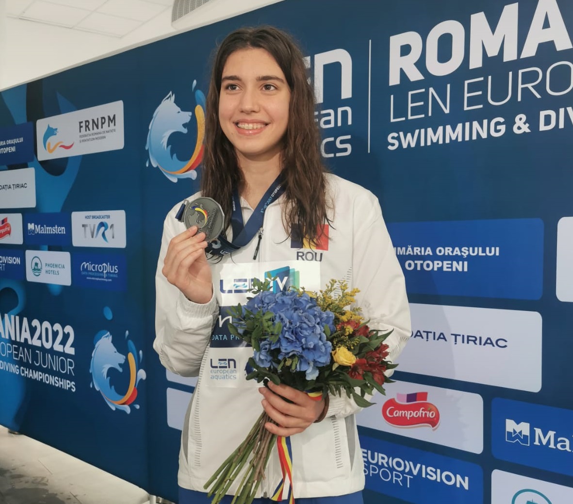 Bianca Costea, argint la 50 de metri liber. David Popovici, o nouă finală la Campionatul European de nataţie la juniori