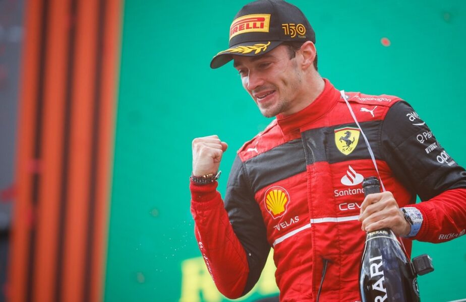Charles Leclerc a câștigat Marele Premiu al Austriei. Verstappen și Hamilton, pe podium