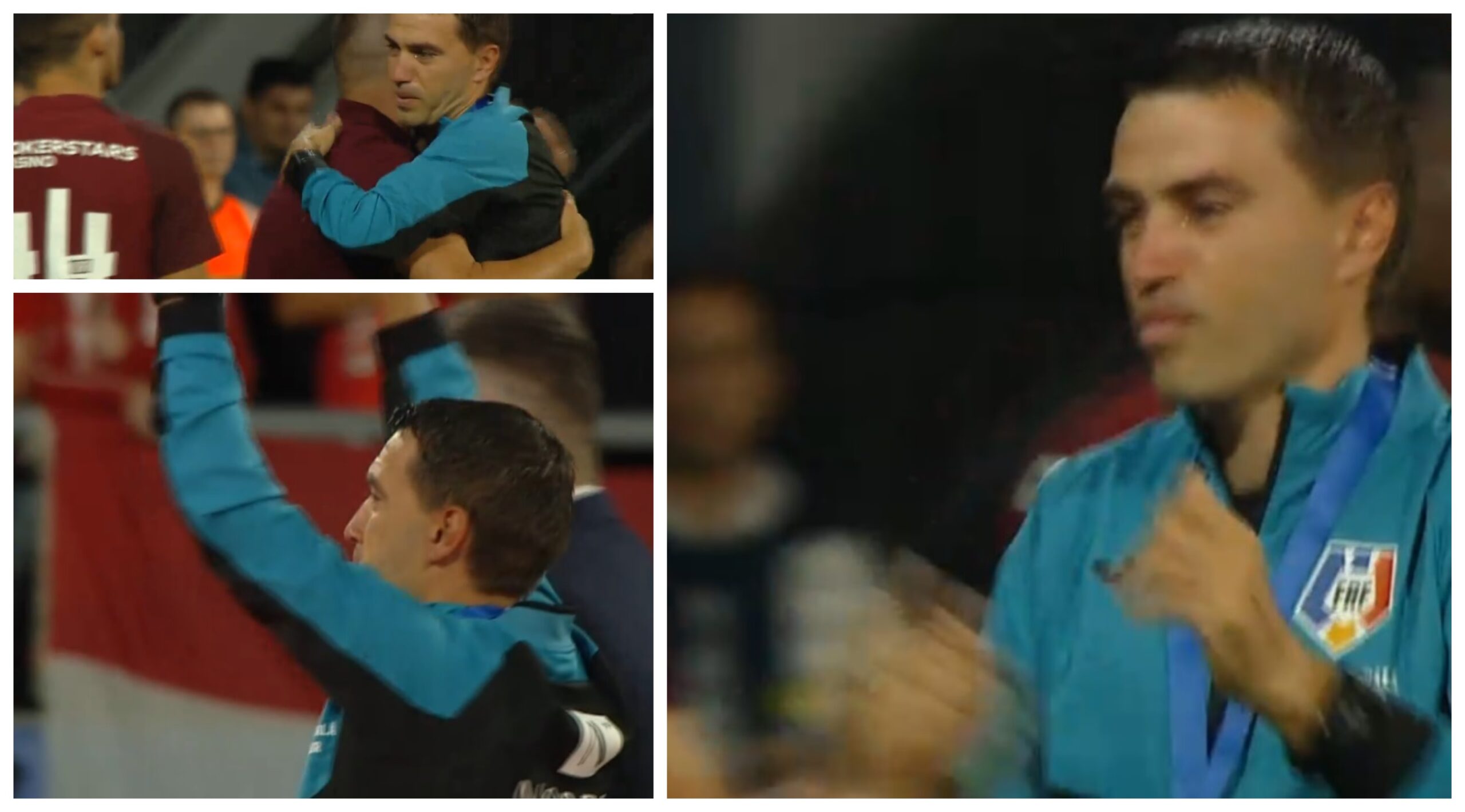 Ovidiu Hațegan, în lacrimi la finalul Supercupei României. Clipe emoționante la prima apariție după ce a suferit un infarct