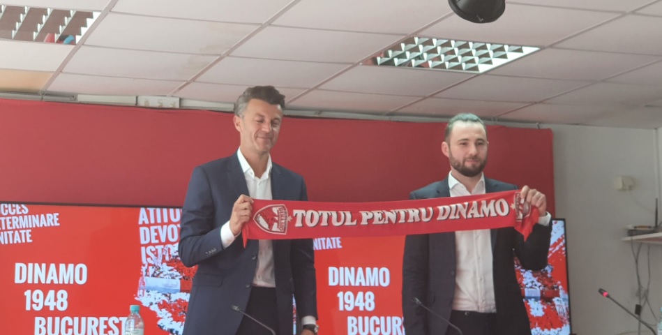Ovidiu Burcă este noul antrenor al lui Dinamo! Marele obiectiv stabilit de „câinii roşii