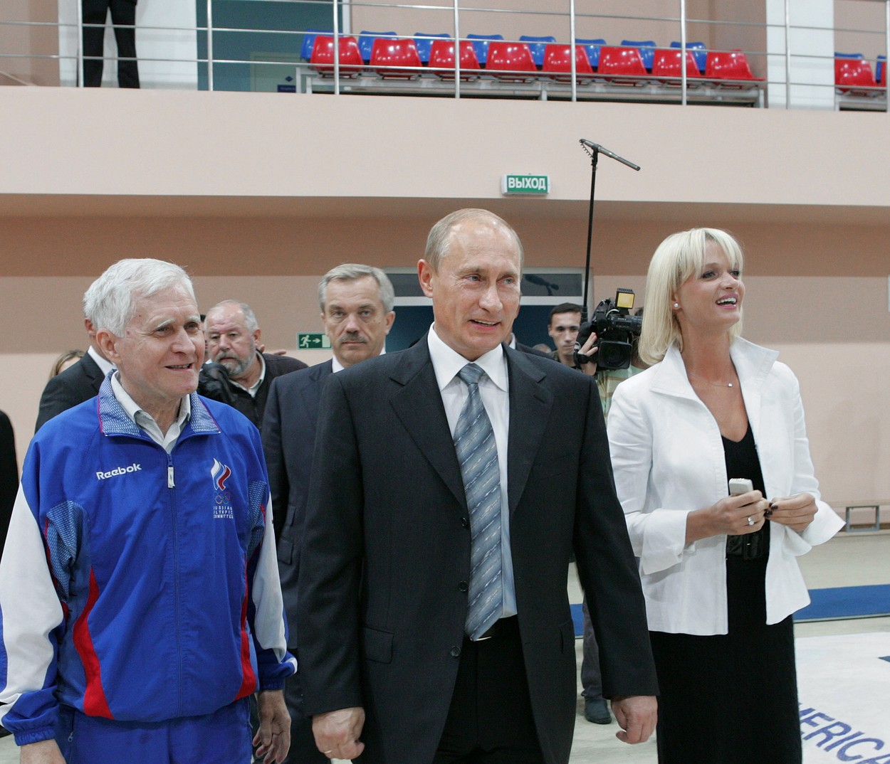 Vladimir Putin şi Svetlana Horkina