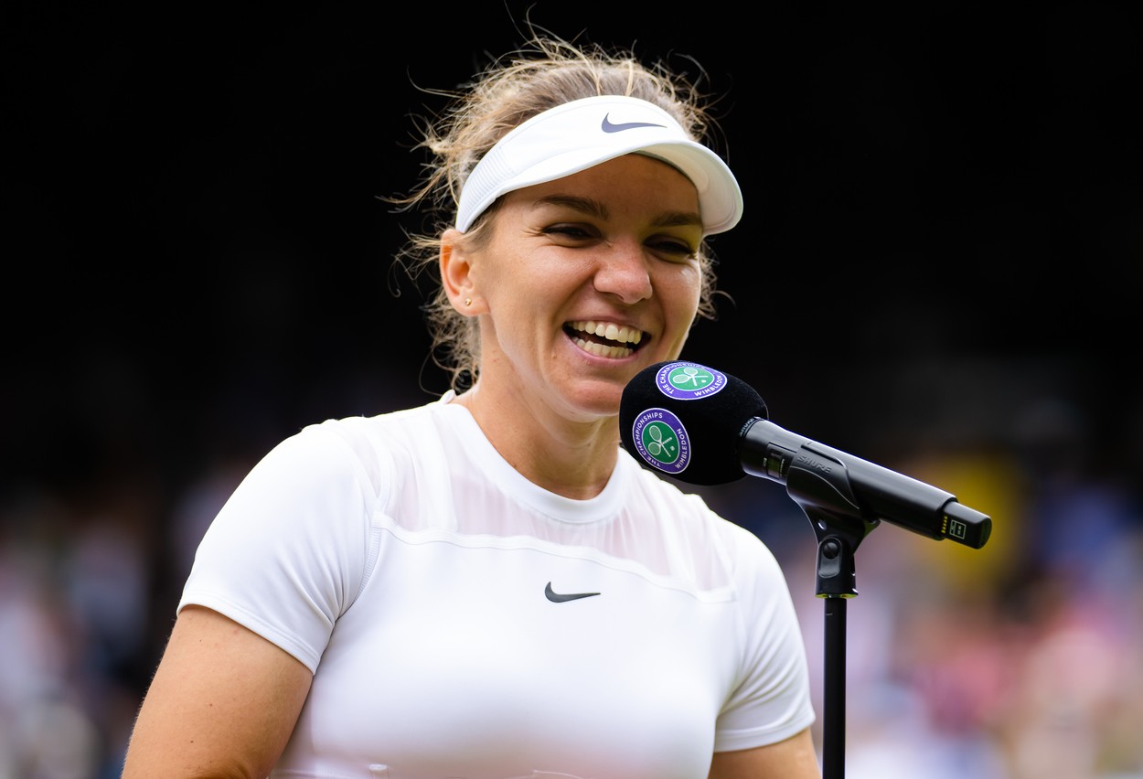 July 6, 2022, LONDON, GREAT BRITAIN: Simona Halep of Romania after the quarter-final of the 2022 The Championships Wimbledon Grand Slam tennis tournament,Image: 705881782, License: Rights-managed, Restrictions: , Model Release: no, Credit line: Profimedia
